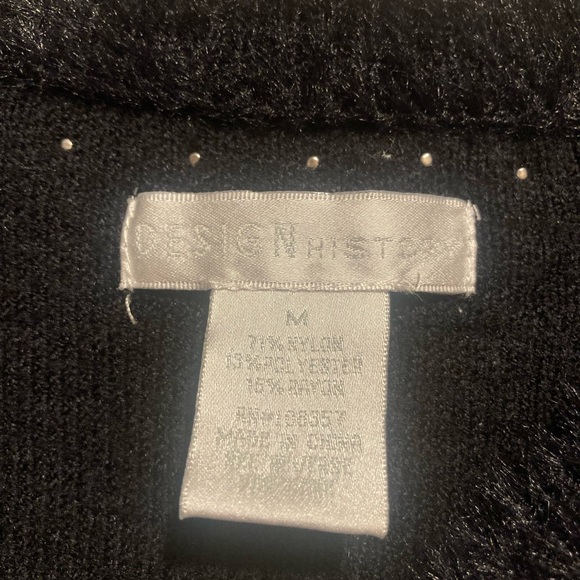 Design History fuzzy beaded eyelash sweater - Picture 7 of 7